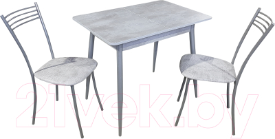 Обеденный стол Древпром М46 Бостон ДП1-01-10 60x90-127