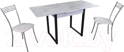 Обеденный стол Древпром М102 Алан ДП1-01-11 90-150x67