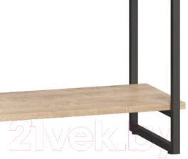 Тумба Loftyhome Мальборк 2 ТВ / 1627919 (дуб сонома)