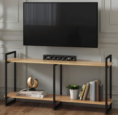 Тумба Loftyhome Мальборк 2 ТВ / 1627919 (дуб сонома)