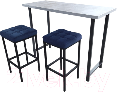 Барный стол Древпром М94 ДП1-02-04 120x50x88