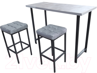 Барный стол Древпром М94 ДП1-02-04 120x50x88