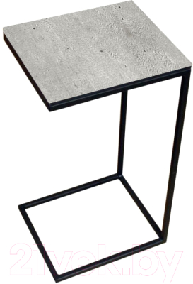 Приставной столик Древпром М86 ДП1-03-04 34x30x61 (бетон метрополитан) - фото