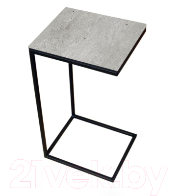 Приставной столик Древпром М86 ДП1-03-04 34x30x61 (бетон метрополитан)