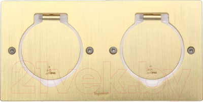 Блок розеточный Legrand 89712 (бронза) - фото