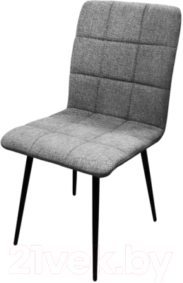 Стул Древпром Шарли ДП2-10 (черный матовый/графит) - фото