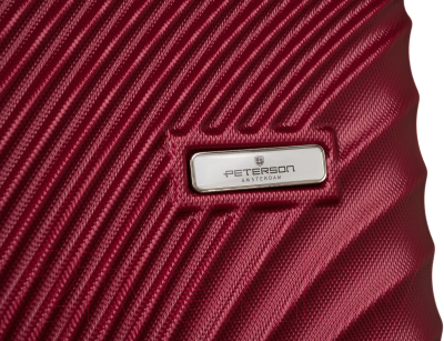 Чемодан на колесах Peterson PTN ML-29-WINE