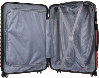 Чемодан на колесах Peterson PTN ML-29-WINE