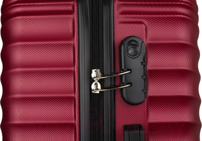 Чемодан на колесах Peterson PTN ML-29-WINE