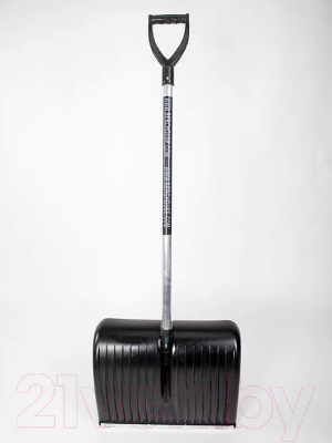Лопата для уборки снега Berchouse №11 (с алюминиевым наконечником и сьемным черенком)