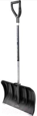 Лопата для уборки снега Berchouse №13 (с алюминиевым наконечником и съемным черенком)