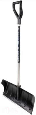 Лопата для уборки снега Berchouse №14 (с алюминиевым наконечником и сьемным черенком)