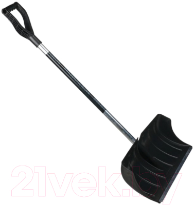 Лопата для уборки снега Berchouse №14 (с алюминиевым наконечником и сьемным черенком)