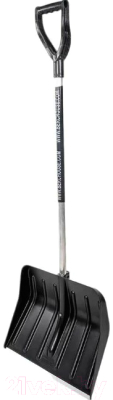 Лопата для уборки снега Berchouse №16 (с алюминиевым наконечником и сьемным черенком)
