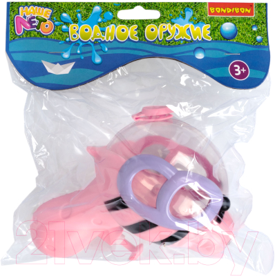 Пистолет игрушечный Bondibon Водный пистолет. Наше лето Пчелка / ВВ5807