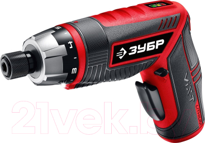 Электроотвертка Зубр ViX-T ЗО-ЕМ-3.6 Ли - фото