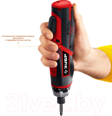 Электроотвертка Зубр ViX-T ЗО-ЕМ-3.6 Ли