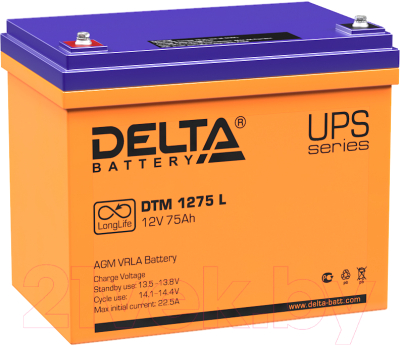 Батарея для ИБП DELTA DTM 1275 L - фото