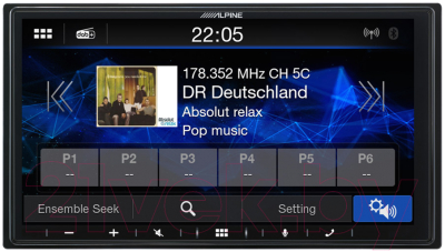 Бездисковая автомагнитола Alpine ILX-W690D