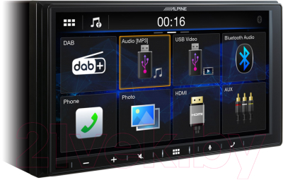 Бездисковая автомагнитола Alpine ILX-W690D