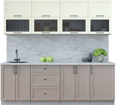 Готовая кухня Интерлиния Тренд 2.3В - фото