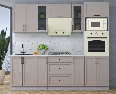 Готовая кухня Интерлиния Тренд 2.4В