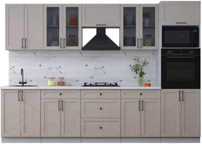 Готовая кухня Интерлиния Тренд 3.0В - фото