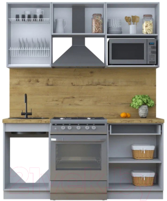 Готовая кухня Интерлиния Тренд 1.7В