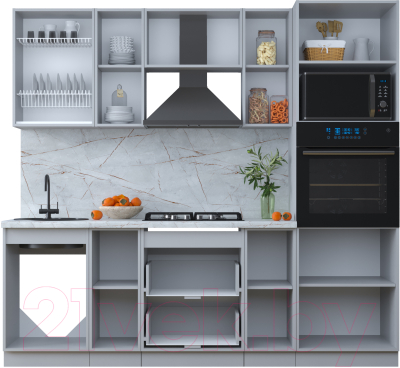 Готовая кухня Интерлиния Тренд 2.3В