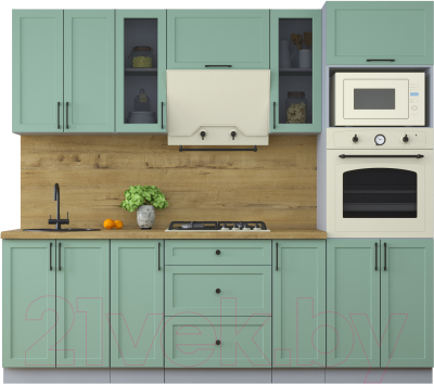 Готовая кухня Интерлиния Тренд 2.4В - фото