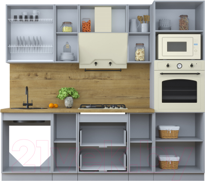 Готовая кухня Интерлиния Тренд 2.4В