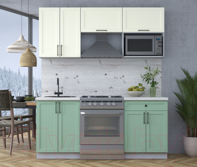 Готовая кухня Интерлиния Тренд 1.8В