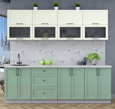 Готовая кухня Интерлиния Тренд 2.4В