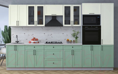 Готовая кухня Интерлиния Тренд 3.4В