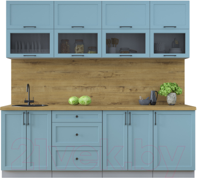 Готовая кухня Интерлиния Тренд 2.3В - фото