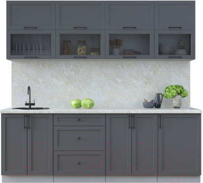 Готовая кухня Интерлиния Тренд 2.3В - фото