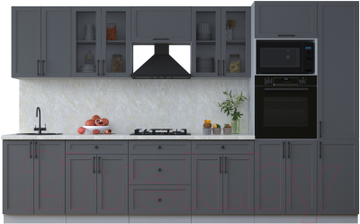 Готовая кухня Интерлиния Тренд 3.4В - фото