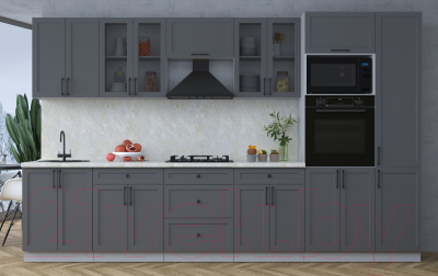 Готовая кухня Интерлиния Тренд 3.4В