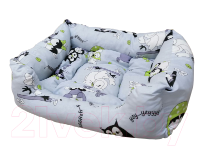 Лежанка для животных Happy Friends Пухлик №1 Совы / stm 553