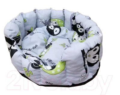 Лежанка для животных Happy Friends Ракушка №1 Совы / stm 555