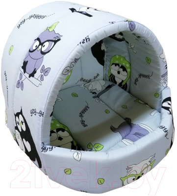 Домик для животных Happy Friends Эстрада Совы / stm 557 - фото