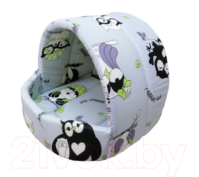 Домик для животных Happy Friends Эстрада Совы / stm 557