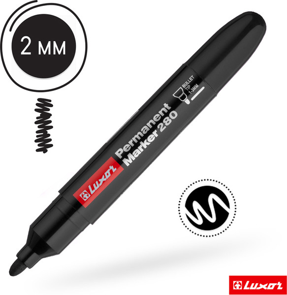 Маркер перманентный Luxor 280 / 3541