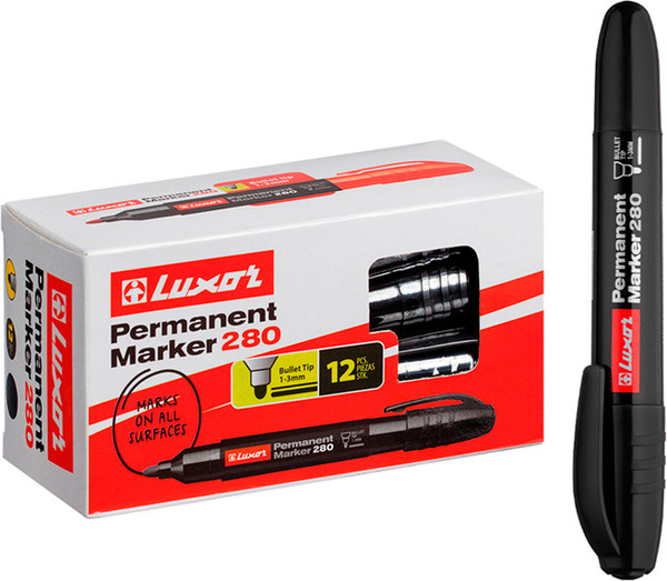 Маркер перманентный Luxor 280 / 3541