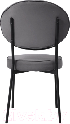 Стул Listvig Luk (антрацитовый velutto 32/черный)