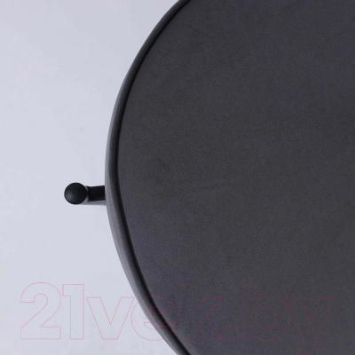 Стул Listvig Luk (антрацитовый velutto 32/черный)