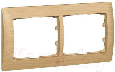 Рамка для выключателей и розеток Legrand Galea Life 771962 Maple - фото