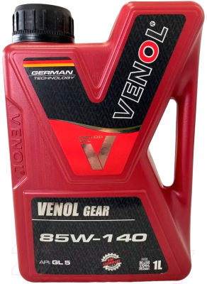 Трансмиссионное масло Venol Gear GL5 85W140 / 035001 - фото