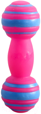 Игрушка для собак Triol Гантель полосатая / 12101110 - фото