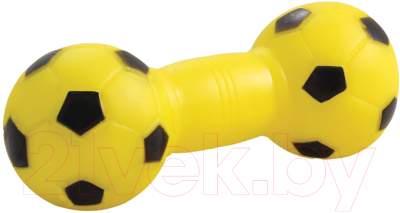 Игрушка для собак Triol Гантель футбольная / 12101050 - фото